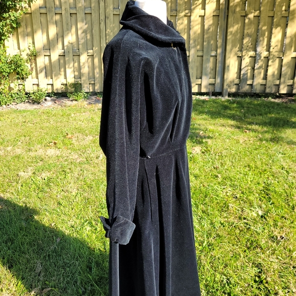 Cotton Velvet swing coat - Picture 14 of 14